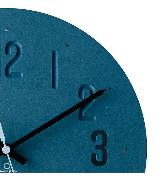 時計 壁掛け 掛け時計 マット調 MAT CLOCK 木製 日本製 おしゃれ インテリア モダン シンプル 北欧 国産 ヤマトジャパン yamatojapan