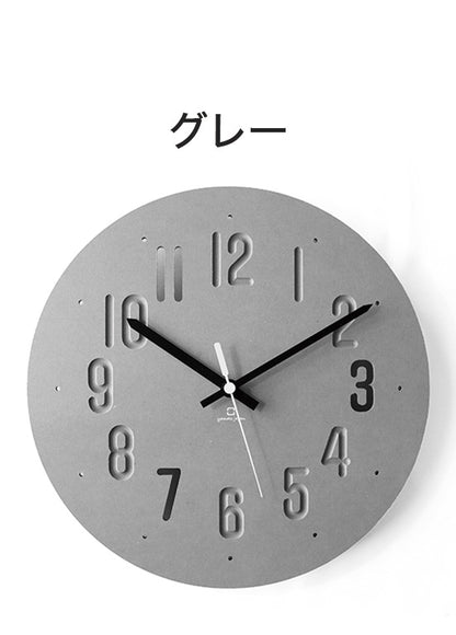 時計 壁掛け 掛け時計 マット調 MAT CLOCK 木製 日本製 おしゃれ インテリア モダン シンプル 北欧 国産 ヤマトジャパン yamatojapan
