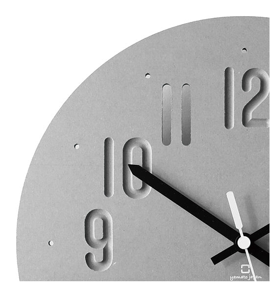 時計 壁掛け 掛け時計 マット調 MAT CLOCK 木製 日本製 おしゃれ インテリア モダン シンプル 北欧 国産 ヤマトジャパン yamatojapan