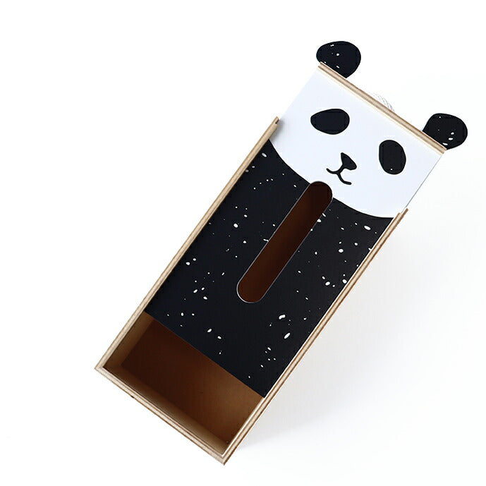 【5%OFF】ティッシュケース ティッシュボックス アニマル 木製 日本製 おしゃれ かわいい Puddings tissue ボックスティッシュ ケース ナチュラル キャラクター 子ども プレゼント