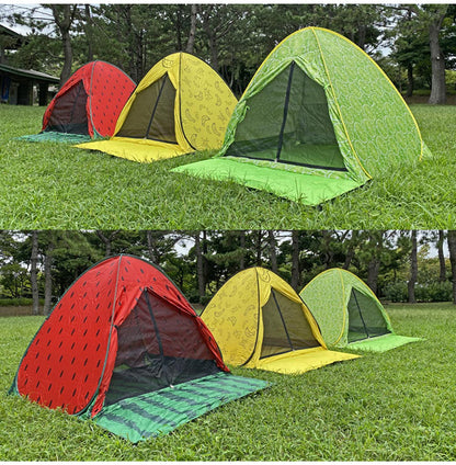 ワンタッチ テント ビーチテント ワンタッチフルクローズ 防水 シェード付き キッズテント 遠足 運動会 海 日差し除け(代引不可)