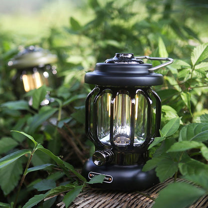 タンシャンゼ ランタン LED 充電式 レトロレイルロードランタン 小型 コンパクト 防災 屋外 おしゃれ かわいい 持ち運び アウトドア キャンプ 夜釣り 登山 キャンプ用品 カラー(代引不可)