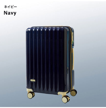 スーツケース Lサイズ カップホルダー付き ストッパーキャスター付き 軽量 かわいい キャリーケース おしゃれ キャリーバッグ 旅行かばん TSAロック(代引不可)