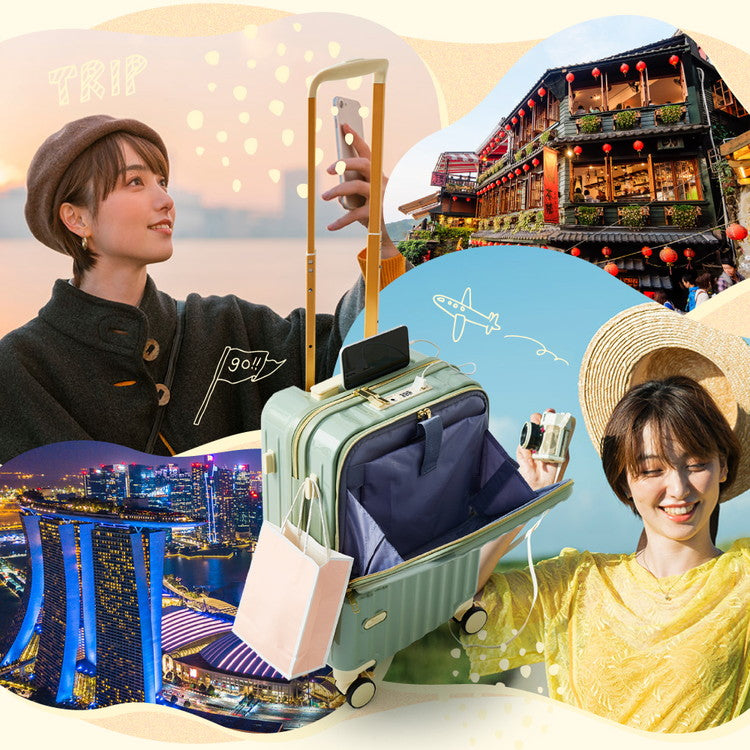 フロントオープン 前開き スーツケース USBポート付き 機内持ち込み sサイズ 多機能 軽量 かわいい s 充電 ストッパー付き キャリーケース キャリーバッグ おしゃれ TSAロック 海外旅行 国内旅行(代引不可)