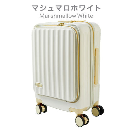 フロントオープン スーツケース mサイズ キャリーケース 軽量 キャリーバッグ 前開き USBポート付き 充電できる SNS おすすめ バズった 母の日 トランクケース ストッパー付き 多機能 頑丈(代引不可)