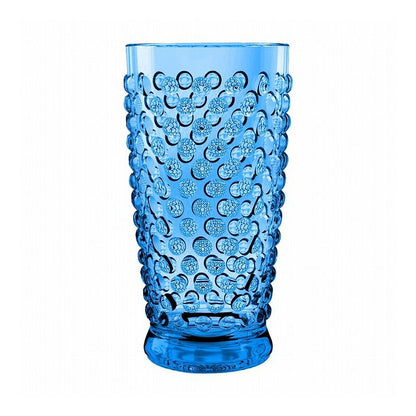 ホブネイル ジャンボグラス 590ml ブルー 樹脂製 ターホン TarHong コップ 590ml タンブラー 割れない プラスチック おしゃれ グラス 電子レンジ不可 食洗機対応(代引不可)