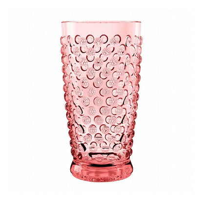 ホブネイル ジャンボグラス 590ml ピンク 樹脂製 ターホン TarHong コップ 590ml タンブラー 割れない プラスチック おしゃれ グラス 電子レンジ不可 食洗機対応(代引不可)