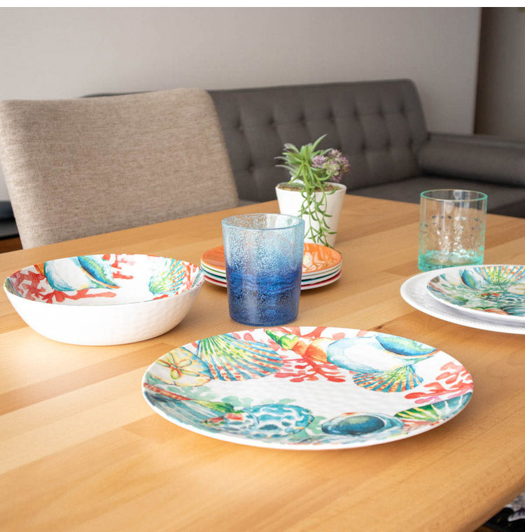 サンドバーブライト 12点セット メラミン食器 割れにくい おしゃれ 食洗機対応 ボウル お皿 可愛い 電子レンジ不可 食洗機対応 食器セット プレート(代引不可)