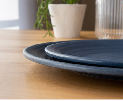 planta アーティザン ブルー&ティール 12点セット メラミン食器 割れにくい おしゃれ 食洗機対応 ボウル お皿 深皿 可愛い 電子レンジ不可 食洗機対応 食器セット プレート(代引不可)