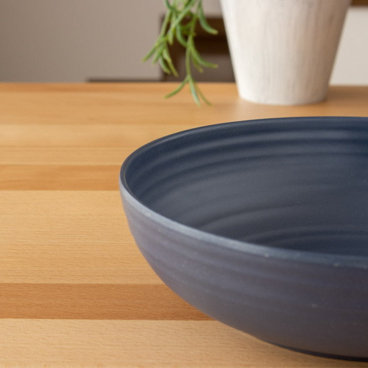 planta アーティザン ローボウル 20cm ブルー ターホン TarHong メラミン食器 20cm 割れにくい おしゃれ 食洗機対応 ボウル お皿 深皿 エコ 可愛い 電子レンジ不可 食洗機対応(代引不可)