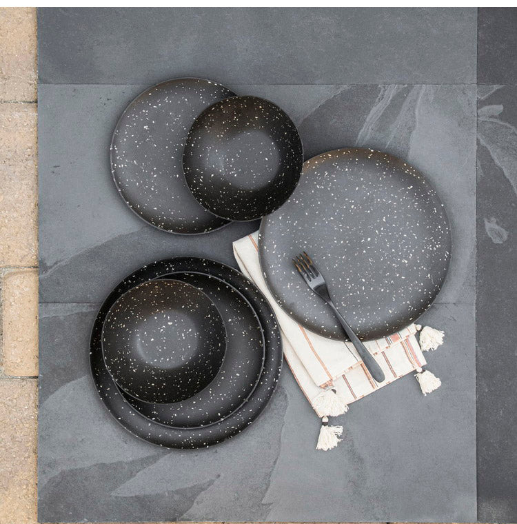 planta オリオン 12点セット メラミン食器 割れにくい おしゃれ 食洗機対応 ボウル お皿 可愛い 電子レンジ不可 食洗機対応 食器セット プレート(代引不可)