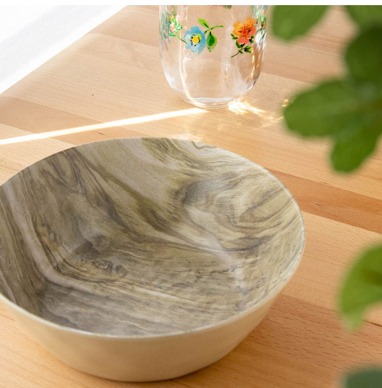 planta 木目調 デザートウッド 8点セット メラミン食器 割れにくい おしゃれ 食洗機対応 ボウル お皿 可愛い 電子レンジ不可 食洗機対応 食器セット プレート(代引不可)