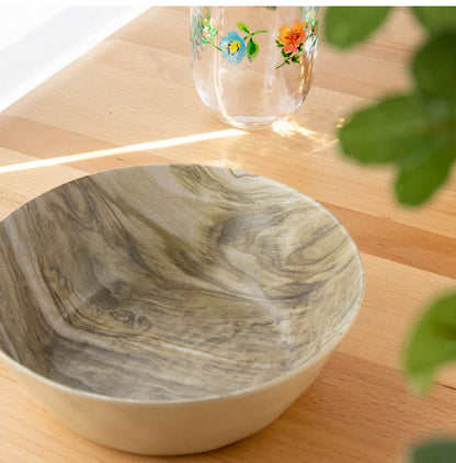 planta 木目調 デザートウッド 8点セット メラミン食器 割れにくい おしゃれ 食洗機対応 ボウル お皿 可愛い 電子レンジ不可 食洗機対応 食器セット プレート(代引不可)