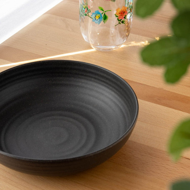 planta アーティザン ローボウル 20cm グレー ターホン TarHong メラミン食器 20cm 割れにくい おしゃれ 食洗機対応 ボウル お皿 深皿 エコ 可愛い 電子レンジ不可 食洗機対応(代引不可)