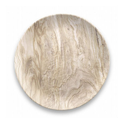 planta 木目調 ディナープレート 27cm デザートウッド ターホン TarHong メラミン食器 27cm 割れにくい バンブー おしゃれ 食洗機対応 プレート お皿 エコ ワンプレート 大皿 電子レンジ不可(代引不可)