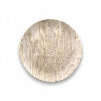 planta 木目調 サラダプレート 22cm デザートウッド ターホン TarHong メラミン食器 22cm 割れにくい バンブー おしゃれ 食洗機対応 プレート お皿 ワンプレート エコ 電子レンジ不可 食洗機対応(代引不可)