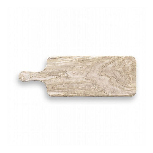 planta 木目調 ハンドル付サービングトレイ 43cm デザートウッド ターホン TarHong トレー 43cm プレート トレイ お盆 メラミン食器 割れにくい おしゃれ 食洗機対応 パーティー 大皿 エコ 可愛い(代引不可)