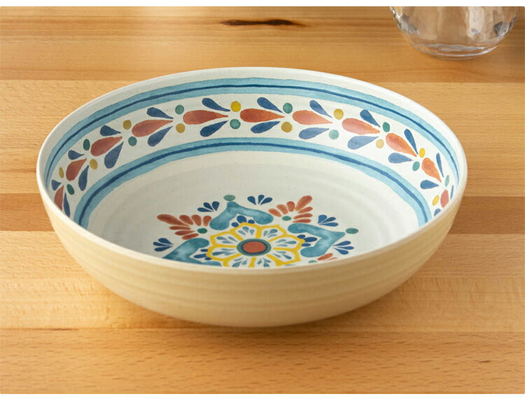 ラシーナメダリオン 7点セット メラミン食器 割れにくい おしゃれ 食洗機対応 ボウル お皿 深皿 可愛い 電子レンジ不可 食洗機対応 食器セット プレート(代引不可)