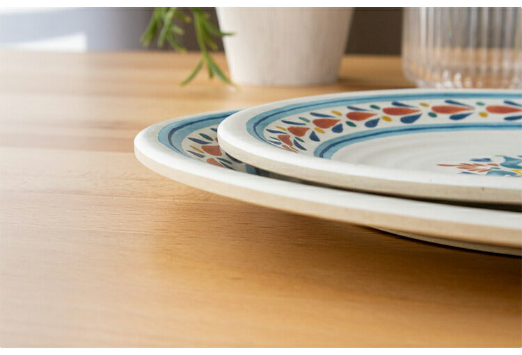 ラシーナメダリオン 13点セット メラミン食器 割れにくい おしゃれ 食洗機対応 ボウル お皿 深皿 可愛い 電子レンジ不可 食洗機対応 食器セット プレート(代引不可)