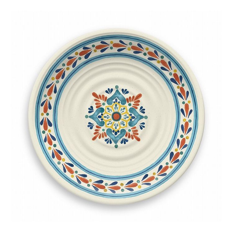 planta ラシーナメダリオン ディナープレート 27cm ターホン TarHong メラミン食器 27cm 割れにくい バンブー おしゃれ 食洗機対応 プレート お皿 エコ ワンプレート 大皿 電子レンジ不可 食洗機対応(代引不可)