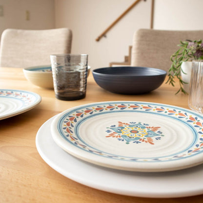 planta ラシーナメダリオン ディナープレート 27cm ターホン TarHong メラミン食器 27cm 割れにくい バンブー おしゃれ 食洗機対応 プレート お皿 エコ ワンプレート 大皿 電子レンジ不可 食洗機対応(代引不可)