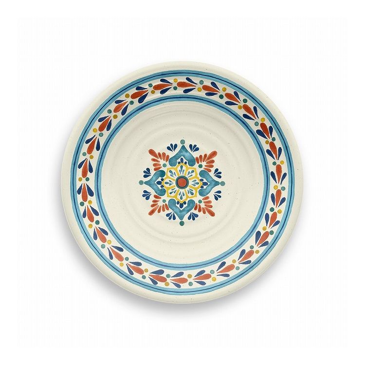 planta ラシーナメダリオン サラダプレート 22cm ターホン TarHong メラミン食器 22cm 割れにくい バンブー おしゃれ 食洗機対応 プレート お皿 ワンプレート エコ 電子レンジ不可 食洗機対応(代引不可)