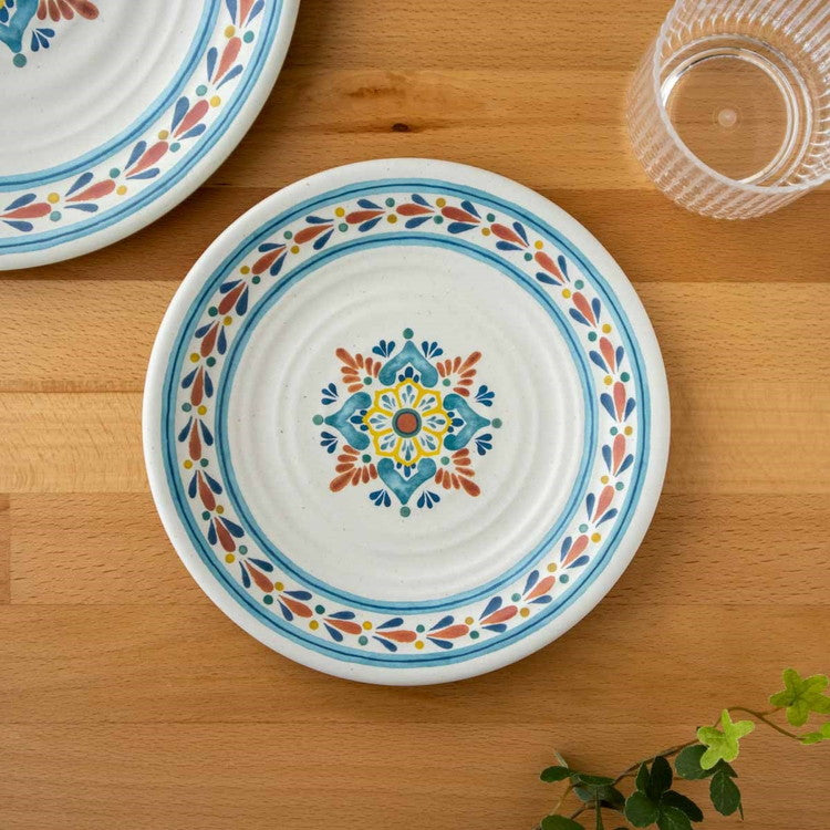 planta ラシーナメダリオン サラダプレート 22cm ターホン TarHong メラミン食器 22cm 割れにくい バンブー おしゃれ 食洗機対応 プレート お皿 ワンプレート エコ 電子レンジ不可 食洗機対応(代引不可)