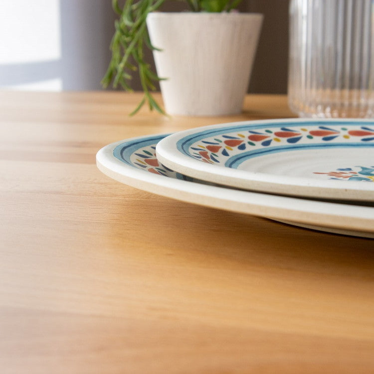 planta ラシーナメダリオン サラダプレート 22cm ターホン TarHong メラミン食器 22cm 割れにくい バンブー おしゃれ 食洗機対応 プレート お皿 ワンプレート エコ 電子レンジ不可 食洗機対応(代引不可)