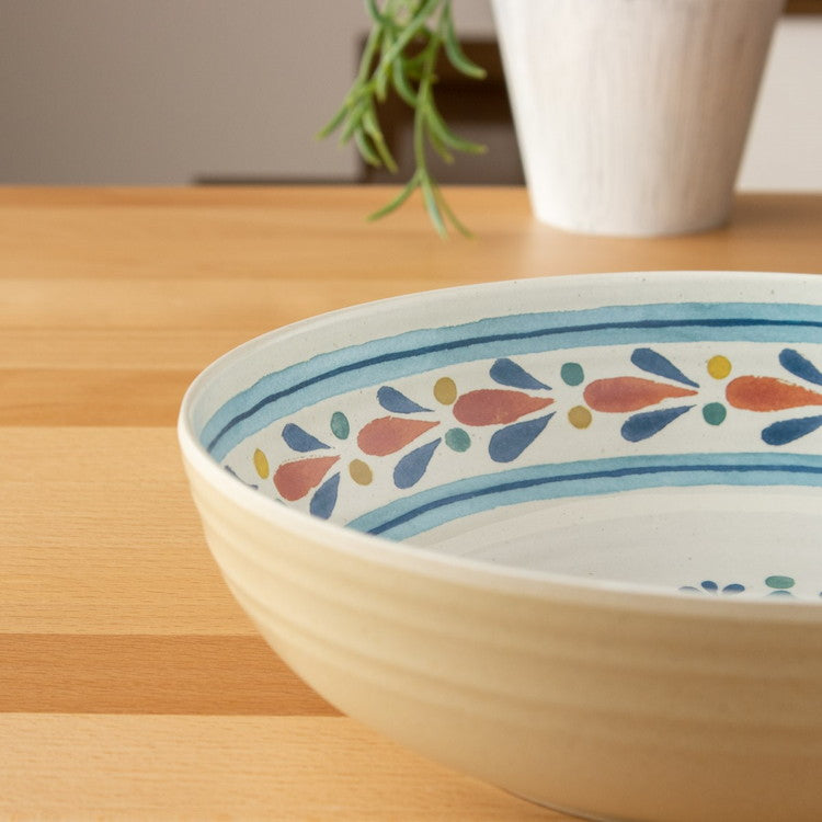 planta ラシーナメダリオン ローボウル 20cm ターホン TarHong メラミン食器 20cm 割れにくい おしゃれ 食洗機対応 ボウル お皿 深皿 エコ 可愛い 電子レンジ不可 食洗機対応(代引不可)