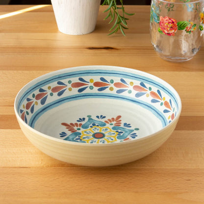 planta ラシーナメダリオン ローボウル 20cm ターホン TarHong メラミン食器 20cm 割れにくい おしゃれ 食洗機対応 ボウル お皿 深皿 エコ 可愛い 電子レンジ不可 食洗機対応(代引不可)