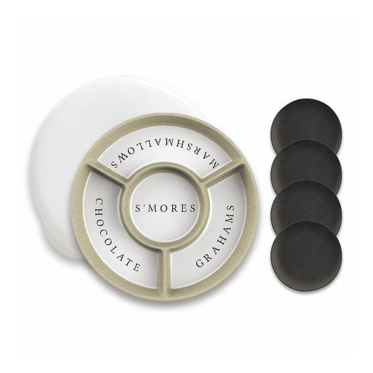 merge 丸型仕切りプレートセット 39cm ターホン TarHong メラミン食器 39cm 割れにくい バンブー おしゃれ 食洗機対応 お皿 大皿 仕切りプレート パーティー エコ 小皿付きプレートセット(代引不可)