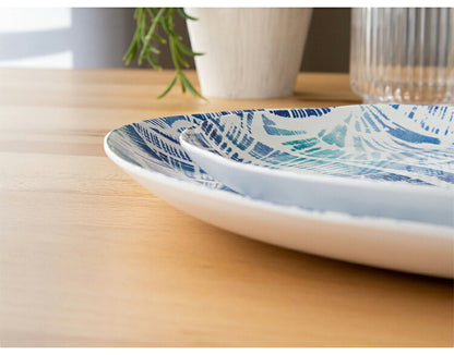 コースタルスカロップ 13点セット メラミン食器 割れにくい おしゃれ 食洗機対応 ボウル お皿 深皿 可愛い 電子レンジ不可 食洗機対応 食器セット プレート(代引不可)