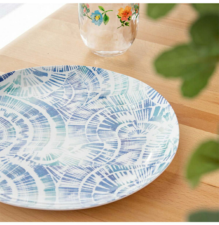 コースタルスカロップ 13点セット メラミン食器 割れにくい おしゃれ 食洗機対応 ボウル お皿 深皿 可愛い 電子レンジ不可 食洗機対応 食器セット プレート(代引不可)