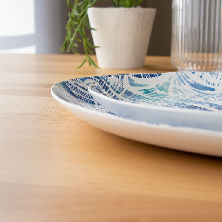 コースタルスカロップ ディナープレート 27cm ターホン TarHong メラミン食器 27cm 割れにくい おしゃれ 食洗機対応 プレート お皿 ワンプレート 大皿 可愛い 電子レンジ不可 食洗機対応(代引不可)