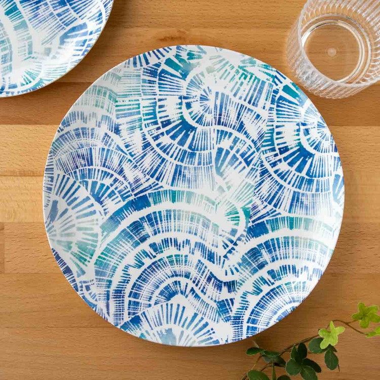 コースタルスカロップ ディナープレート 27cm ターホン TarHong メラミン食器 27cm 割れにくい おしゃれ 食洗機対応 プレート お皿 ワンプレート 大皿 可愛い 電子レンジ不可 食洗機対応(代引不可)