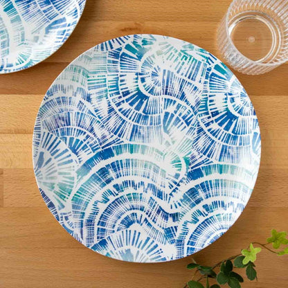 コースタルスカロップ ディナープレート 27cm ターホン TarHong メラミン食器 27cm 割れにくい おしゃれ 食洗機対応 プレート お皿 ワンプレート 大皿 可愛い 電子レンジ不可 食洗機対応(代引不可)