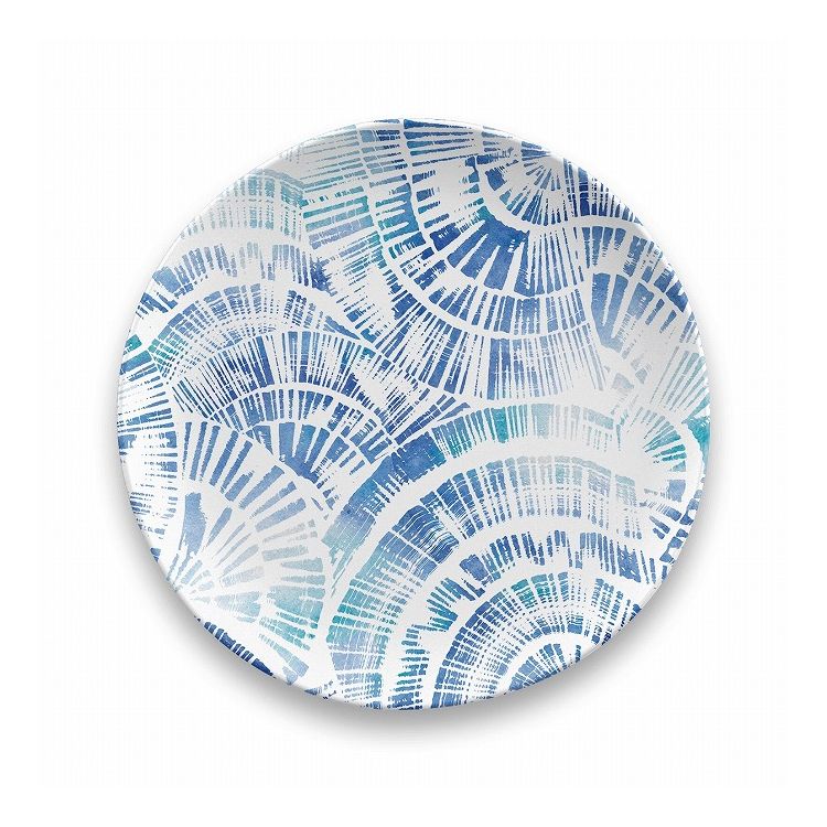 コースタルスカロップ サラダプレート 22cm ターホン TarHong メラミン食器 22cm 割れにくい おしゃれ 食洗機対応 プレート お皿 ワンプレート 可愛い 電子レンジ不可 食洗機対応(代引不可)