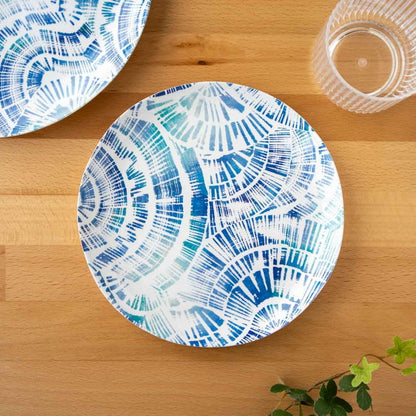 コースタルスカロップ サラダプレート 22cm ターホン TarHong メラミン食器 22cm 割れにくい おしゃれ 食洗機対応 プレート お皿 ワンプレート 可愛い 電子レンジ不可 食洗機対応(代引不可)