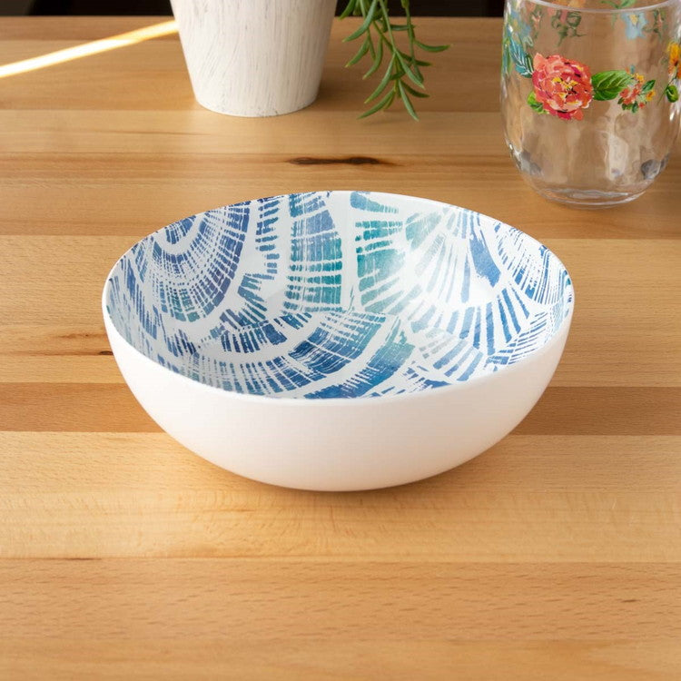 コースタルスカロップ ボウル 18cm ターホン TarHong メラミン食器 18cm 割れにくい おしゃれ 食洗機対応 ボウル お皿 深皿 可愛い 電子レンジ不可 食洗機対応(代引不可)