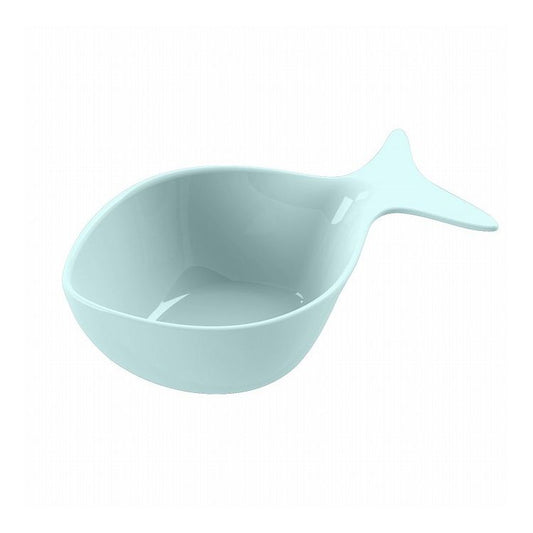 コースタルスカロップ フィッシュ型 ディップボウル 16cm アクア ターホン TarHong メラミン食器 16cm 割れにくい おしゃれ 食洗機対応 ボウル お皿 深皿 可愛い 電子レンジ不可 食洗機対応(代引不可)