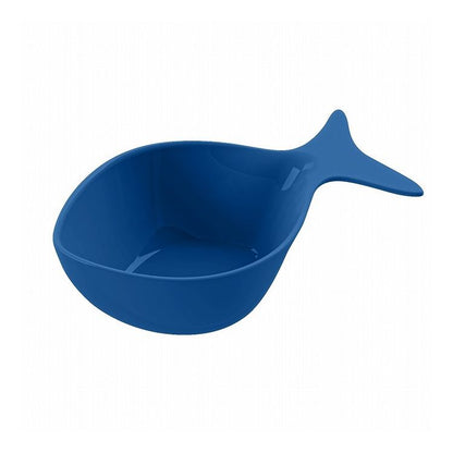 コースタルスカロップ フィッシュ型 ディップボウル 16cm ネイビー ターホン TarHong メラミン食器 16cm 割れにくい おしゃれ 食洗機対応 ボウル お皿 深皿 可愛い 電子レンジ不可 食洗機対応(代引不可)