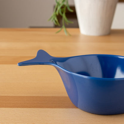 コースタルスカロップ フィッシュ型 ディップボウル 16cm ネイビー ターホン TarHong メラミン食器 16cm 割れにくい おしゃれ 食洗機対応 ボウル お皿 深皿 可愛い 電子レンジ不可 食洗機対応(代引不可)