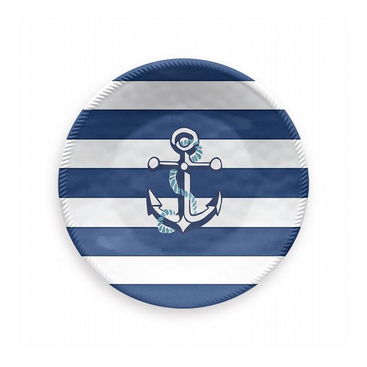 ノーティカルアンカー サラダプレート 22cm ターホン TarHong メラミン食器 22cm 割れにくい おしゃれ 食洗機対応 プレート お皿 ワンプレート 可愛い 電子レンジ不可 食洗機対応(代引不可)