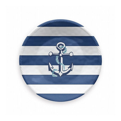 ノーティカルアンカー サラダプレート 22cm ターホン TarHong メラミン食器 22cm 割れにくい おしゃれ 食洗機対応 プレート お皿 ワンプレート 可愛い 電子レンジ不可 食洗機対応(代引不可)