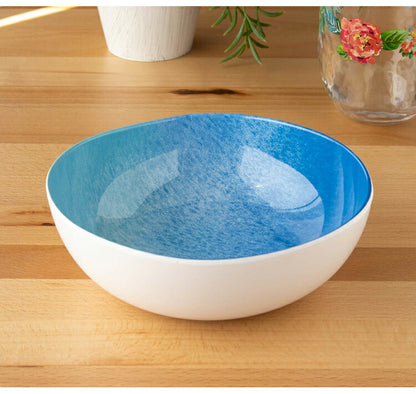 オセアニックオンブル 12点セット メラミン食器 割れにくい おしゃれ 食洗機対応 ボウル お皿 深皿 可愛い 電子レンジ不可 食洗機対応 食器セット プレート(代引不可)