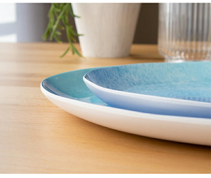 オセアニックオンブル 12点セット メラミン食器 割れにくい おしゃれ 食洗機対応 ボウル お皿 深皿 可愛い 電子レンジ不可 食洗機対応 食器セット プレート(代引不可)