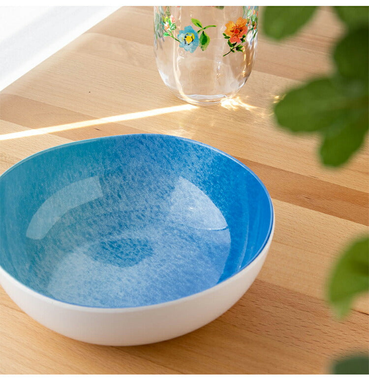 オセアニックオンブル 12点セット メラミン食器 割れにくい おしゃれ 食洗機対応 ボウル お皿 深皿 可愛い 電子レンジ不可 食洗機対応 食器セット プレート(代引不可)