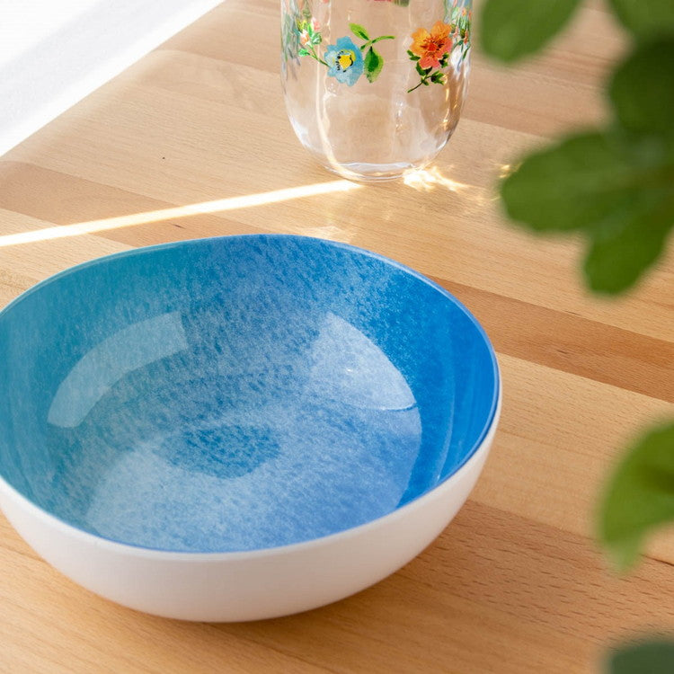 オセアニックオンブル ボウル 18cm ターホン TarHong メラミン食器 18cm 割れにくい おしゃれ 食洗機対応 ボウル お皿 深皿 可愛い 電子レンジ不可 食洗機対応(代引不可)