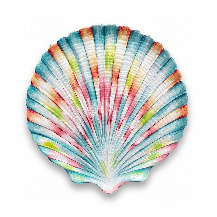 サンドバーブライト シェル型プラッター 39cm ターホン TarHong メラミン食器 39cm 割れにくい おしゃれ 食洗機対応 パーティー 大皿 プラッター プレート お皿 可愛い 電子レンジ不可 食洗機対応(代引不可)