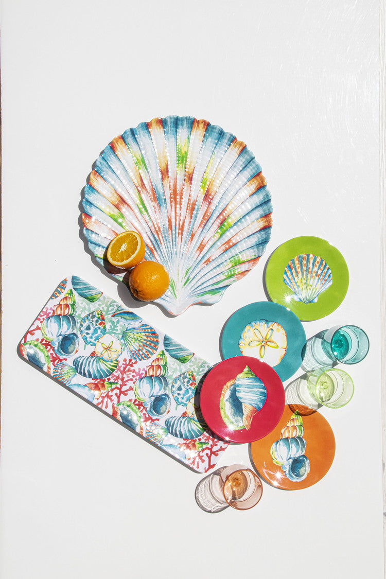 サンドバーブライト アペタイザープレートアソート(4枚セット) 17cm ターホン TarHong メラミン食器 17cm 割れにくい おしゃれ 食洗機対応 プレート お皿 ワンプレート 可愛い 4枚セット(代引不可)